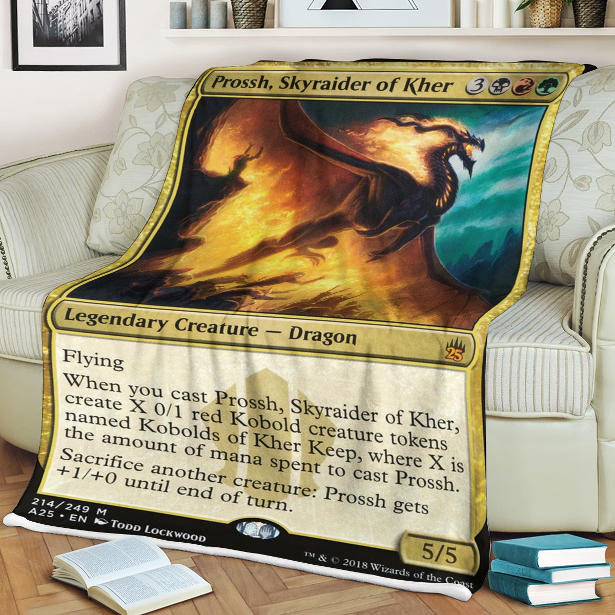 Game Mtg Magic The Gathering Prossh Skyraider Of Kher Blanket 2 Game Mtg Magic The Gathering Prossh Skyraider Of Kher Blanket 2