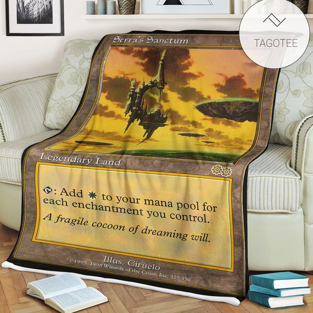 Game Mtg Magic The Gathering Serras Sanctum Blanket Game Mtg Magic The Gathering Serras Sanctum Blanket