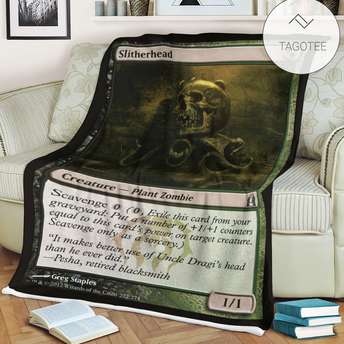 Game Mtg Magic The Gathering Slitherhead Blanket Game Mtg Magic The Gathering Slitherhead Blanket