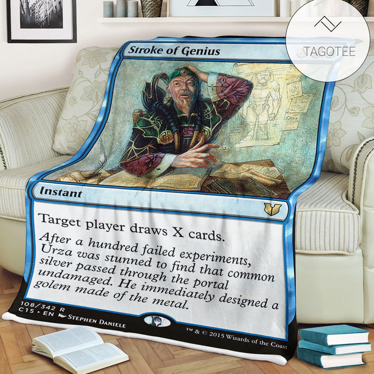 Game Mtg Magic The Gathering Stroke Of Genius Blanket Tagotee Game Mtg Magic The Gathering Stroke Of Genius Blanket Tagotee