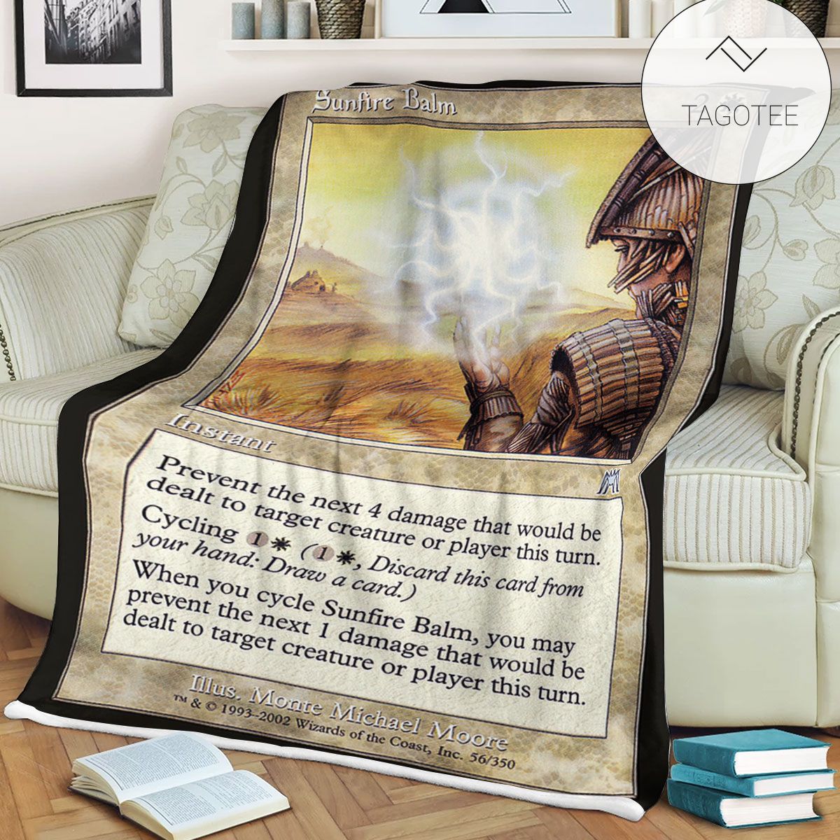 Game Mtg Magic The Gathering Sunfire Balm Sherpa Blanket Game Mtg Magic The Gathering Sunfire Balm Sherpa Blanket