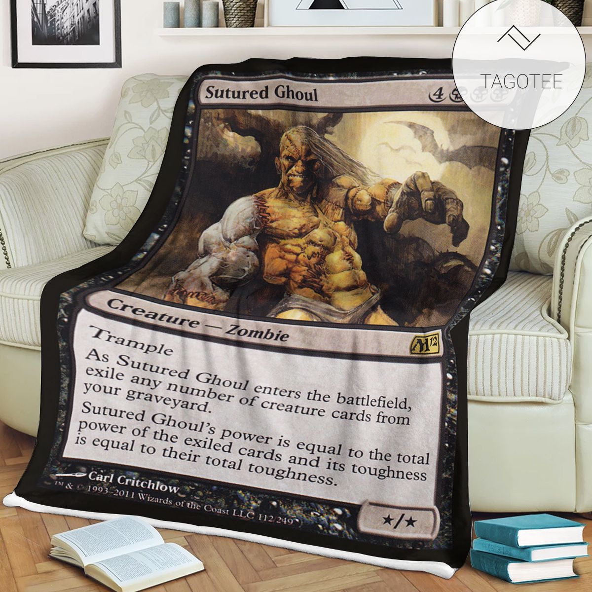 Game Mtg Magic The Gathering Sutured Ghoul Blanket Tagotee Game Mtg Magic The Gathering Sutured Ghoul Blanket Tagotee