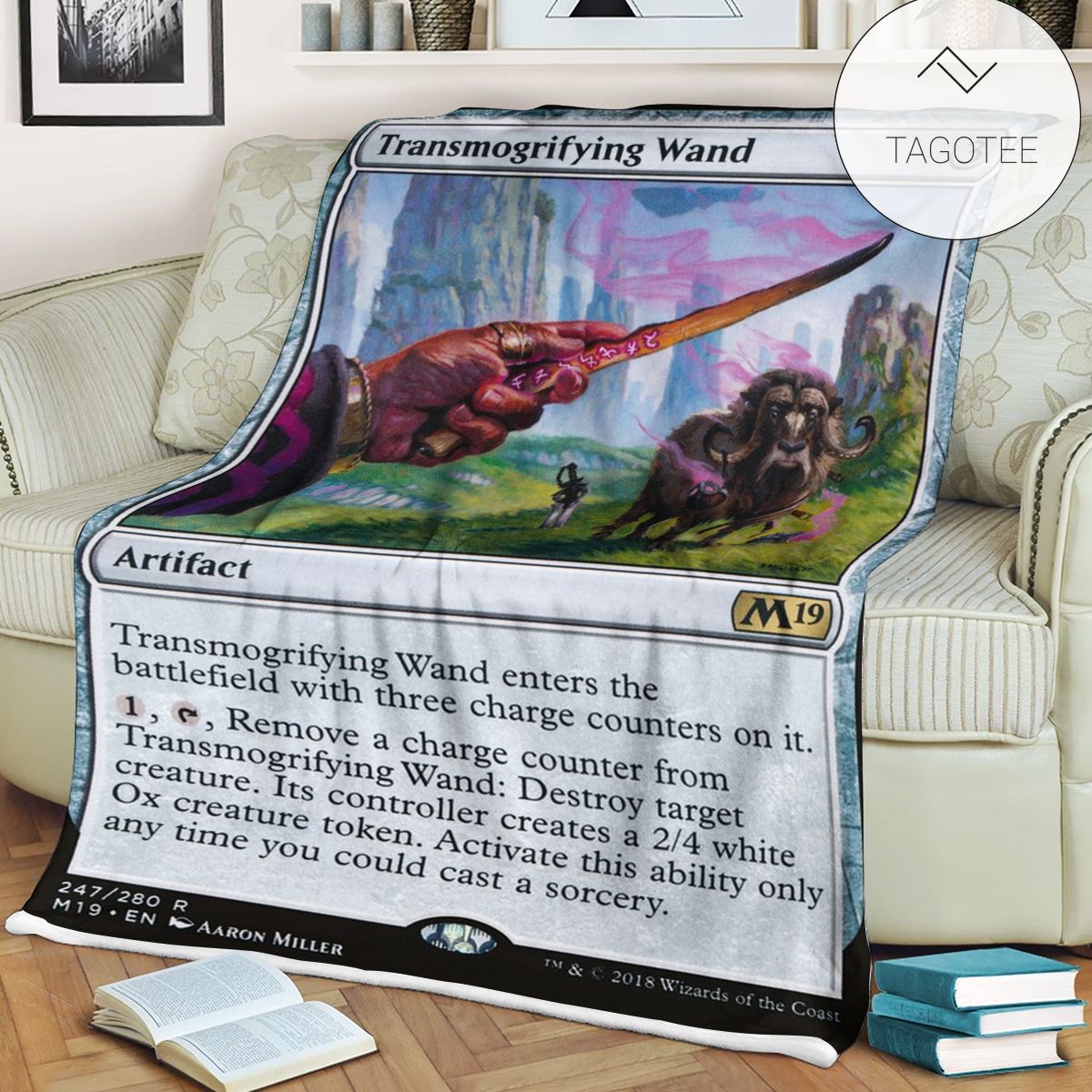 Game Mtg Magic The Gathering Transmogrifying Wand Blanket Tagotee Game Mtg Magic The Gathering Transmogrifying Wand Blanket Tagotee