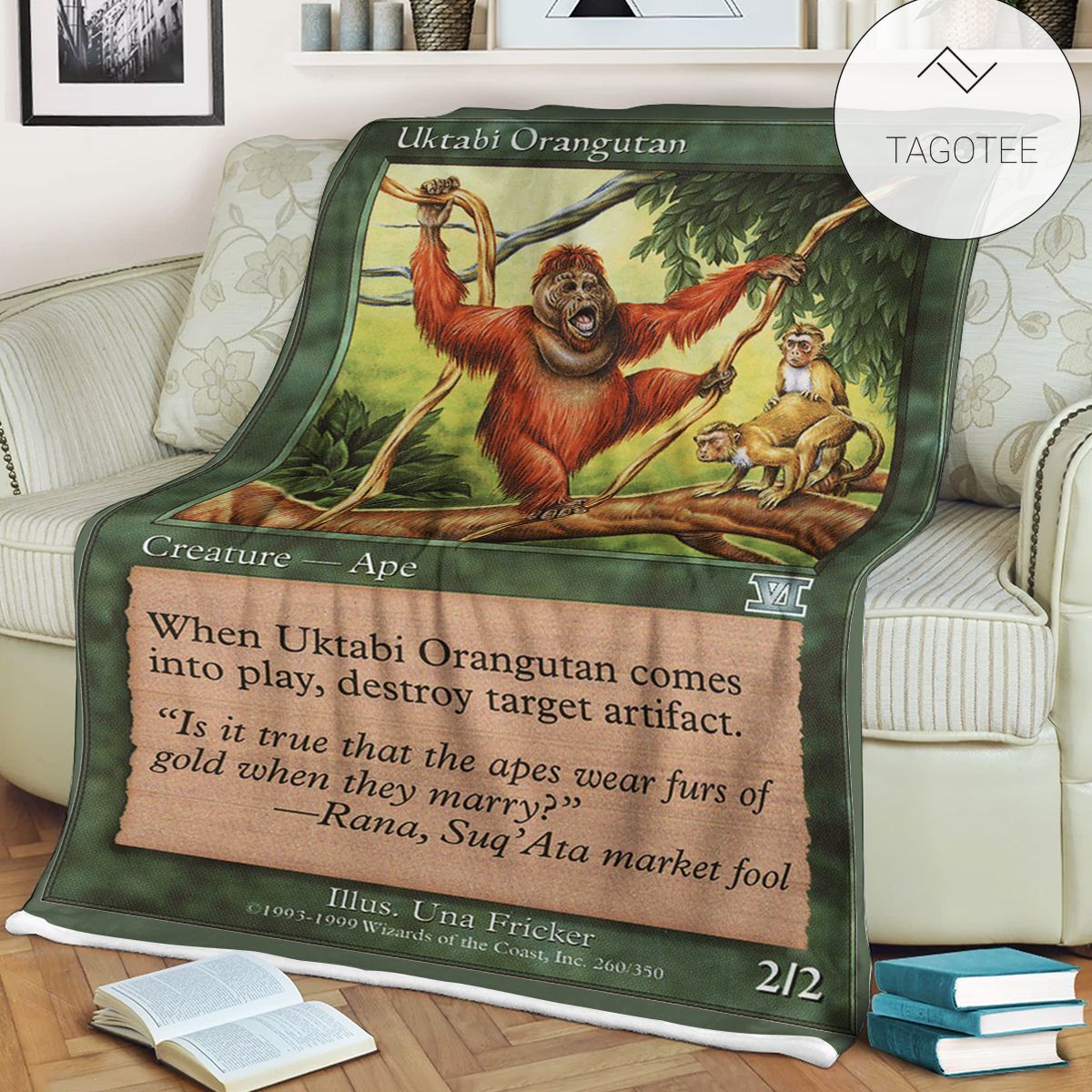 Game Mtg Magic The Gathering Uktabi Orangutan Blanket Tagotee Game Mtg Magic The Gathering Uktabi Orangutan Blanket Tagotee