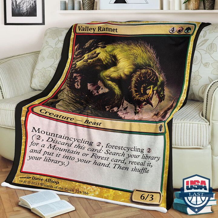 Game Mtg Magic The Gathering Valley Rannet Sherpa Blanket 3 Game Mtg Magic The Gathering Valley Rannet Sherpa Blanket 3