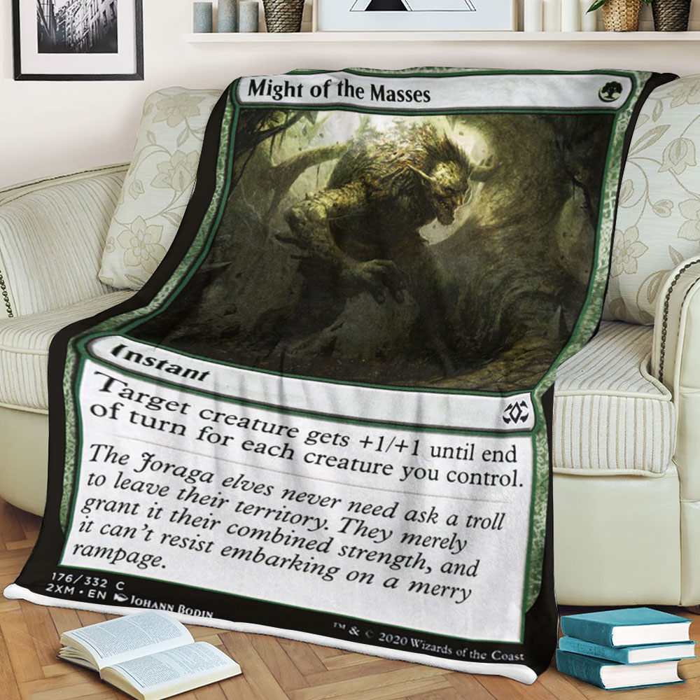 Game Mtg Might Of The Masses Blanket Game Mtg Might Of The Masses Blanket