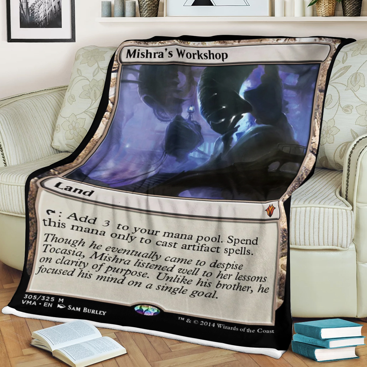 Game Mtg Mishras Workshop Soft Blanket Game Mtg Mishras Workshop Soft Blanket
