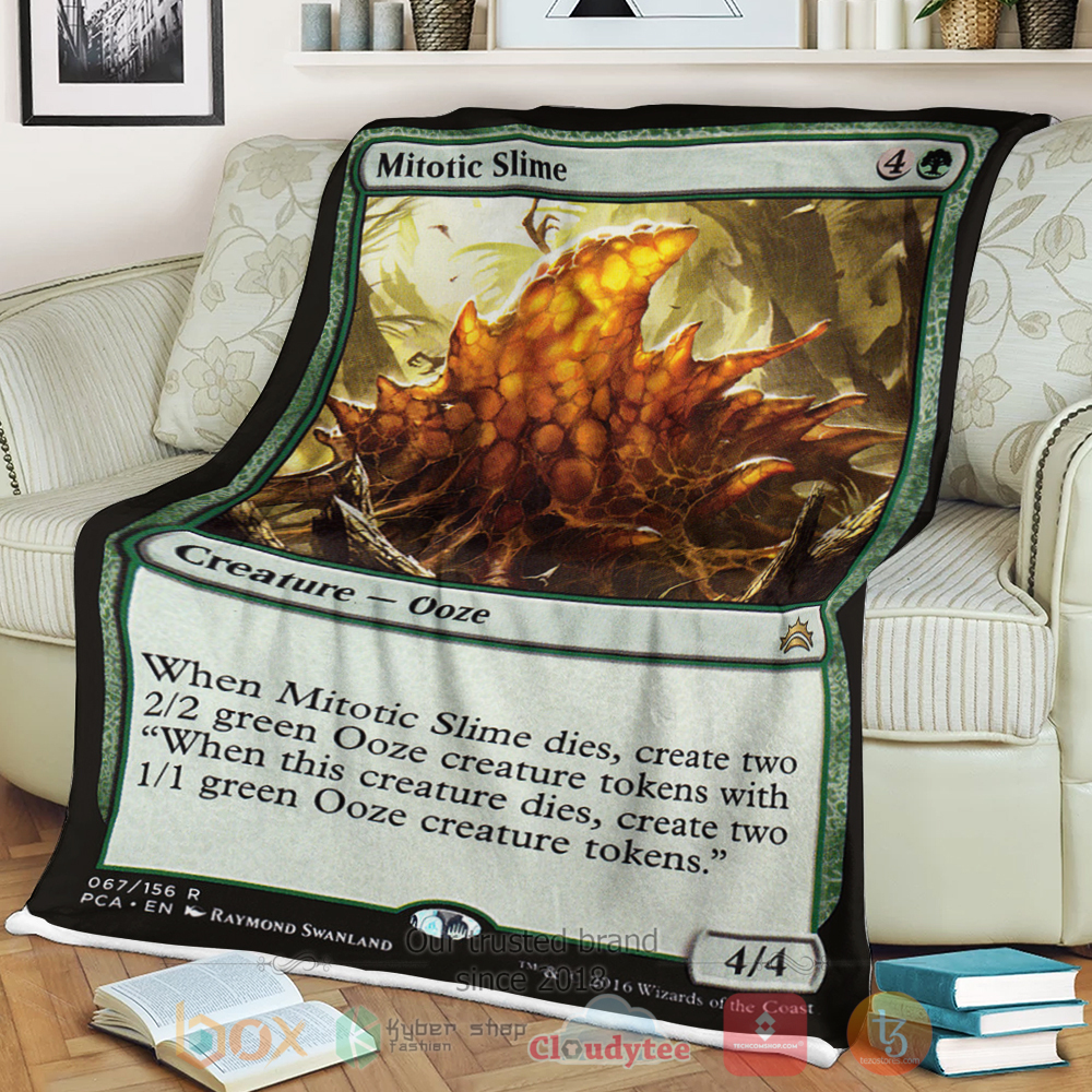 Game Mtg Mitotic Slime Sherpa Blanket Game Mtg Mitotic Slime Sherpa Blanket