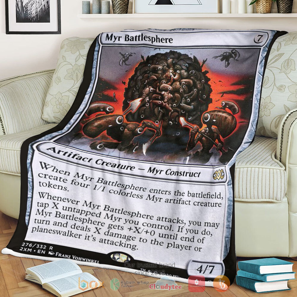 Game Mtg Myr Battlesphere Sherpa Blanket Game Mtg Myr Battlesphere Sherpa Blanket
