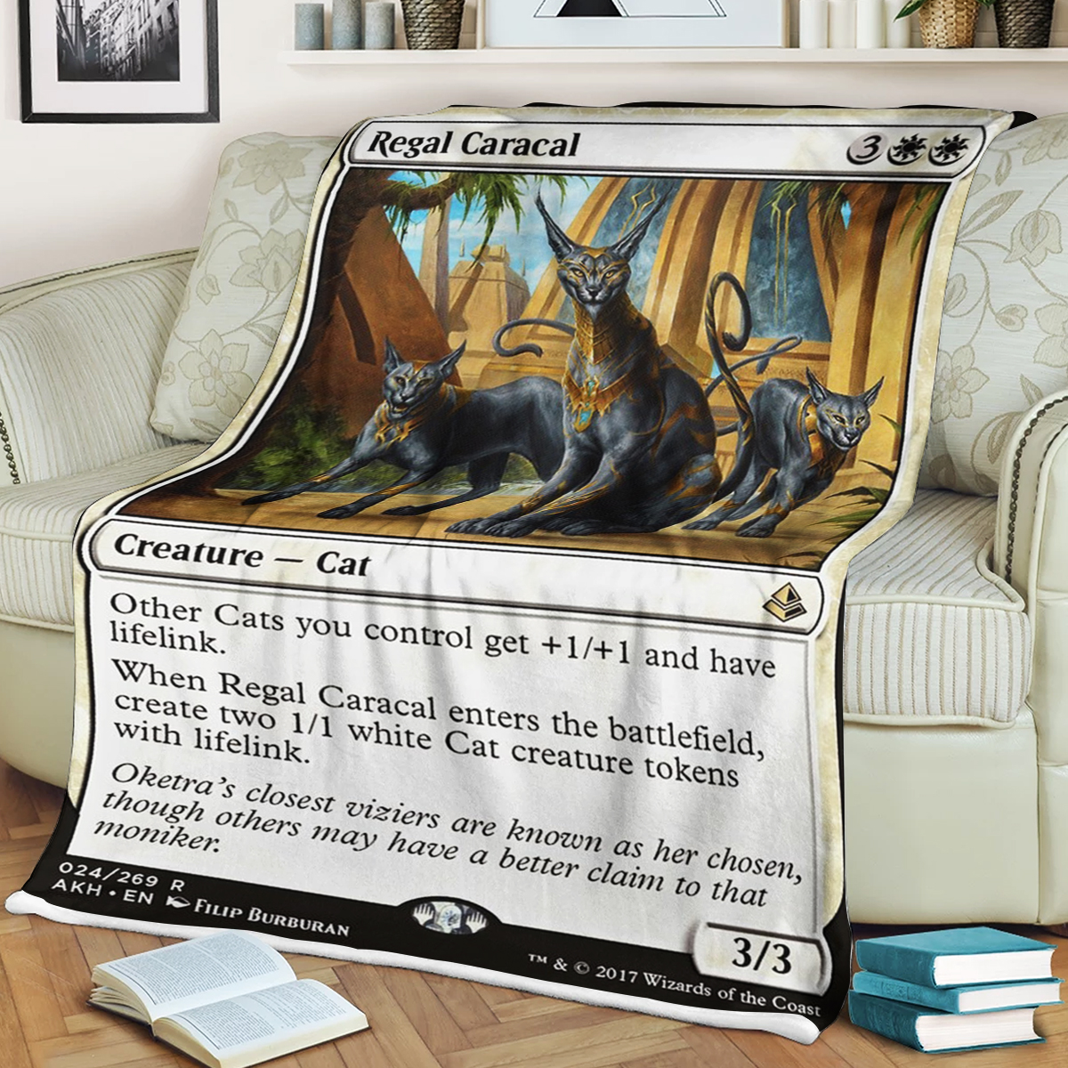 Game Mtg Regal Caracal Blanket Game Mtg Regal Caracal Blanket
