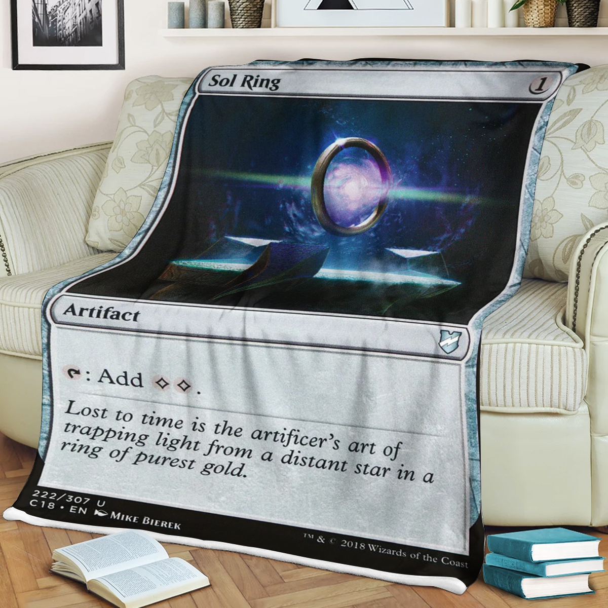 Game Mtg Sol Ring Blanket Game Mtg Sol Ring Blanket