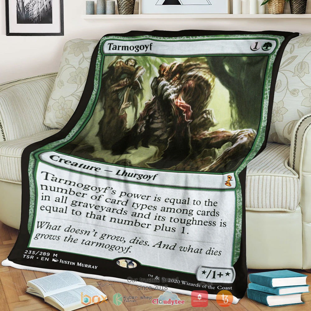 Game Mtg Tarmogoyf Blanket Game Mtg Tarmogoyf Blanket