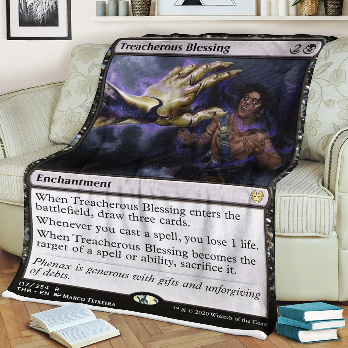 Game Mtg Treacherous Blessing Blanket Game Mtg Treacherous Blessing Blanket