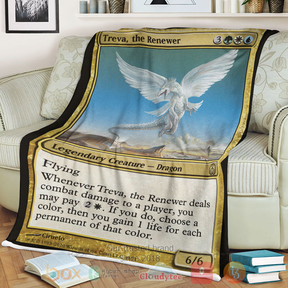 Game Mtg Treva The Renewer Sherpa Blanket Game Mtg Treva The Renewer Sherpa Blanket