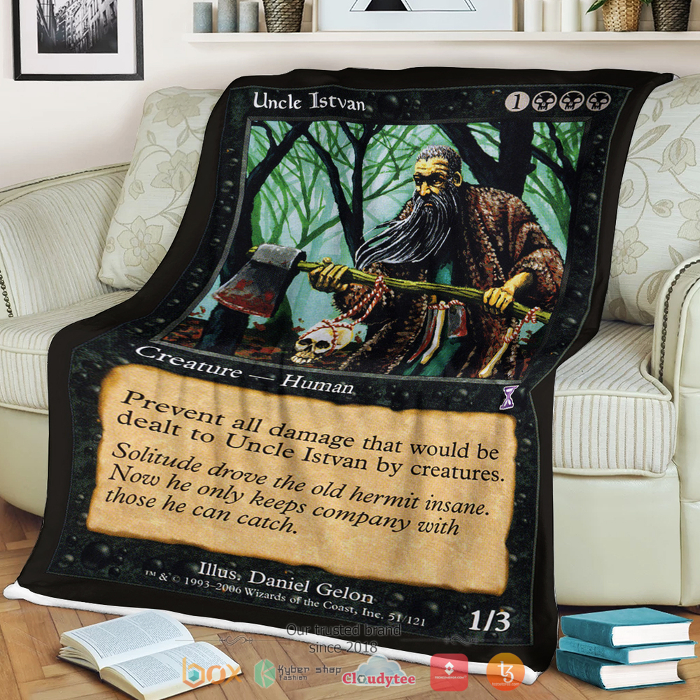 Game Mtg Uncle Istvan Blanket Game Mtg Uncle Istvan Blanket