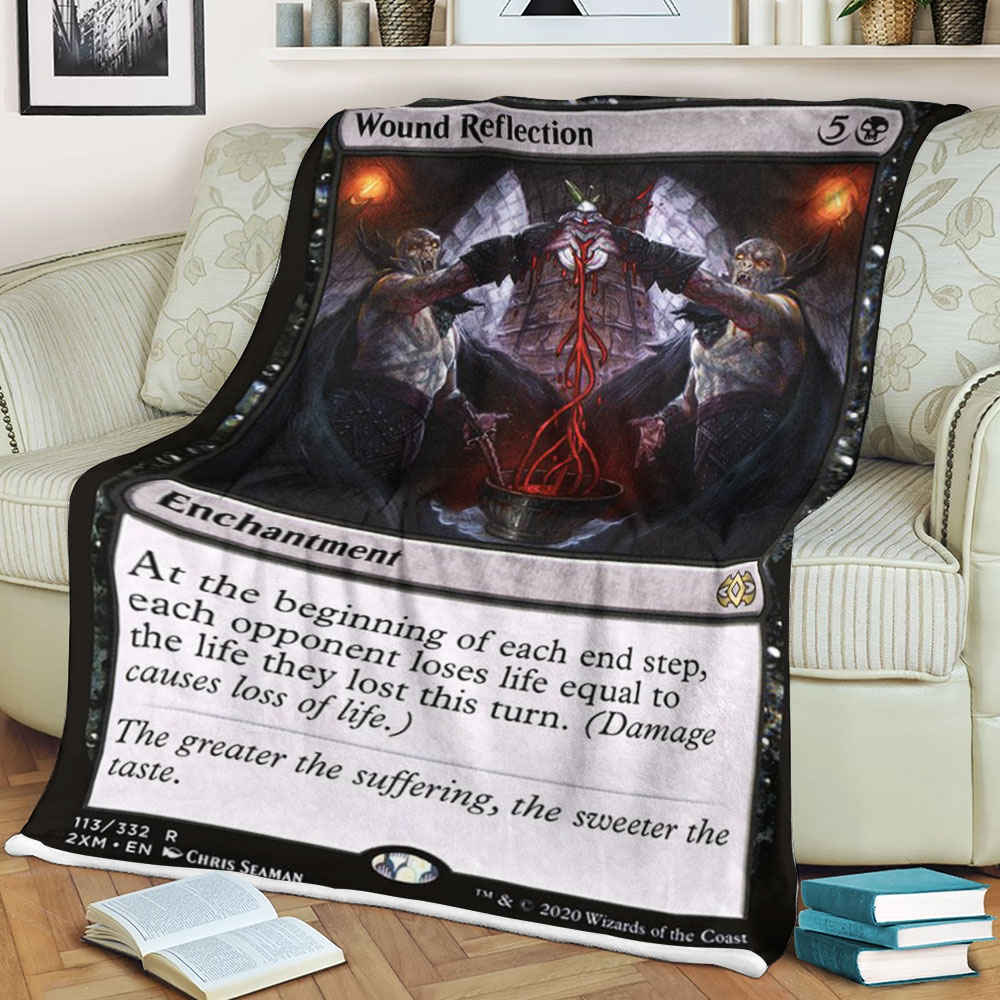 Game Mtg Wound Reflection Blanket Game Mtg Wound Reflection Blanket