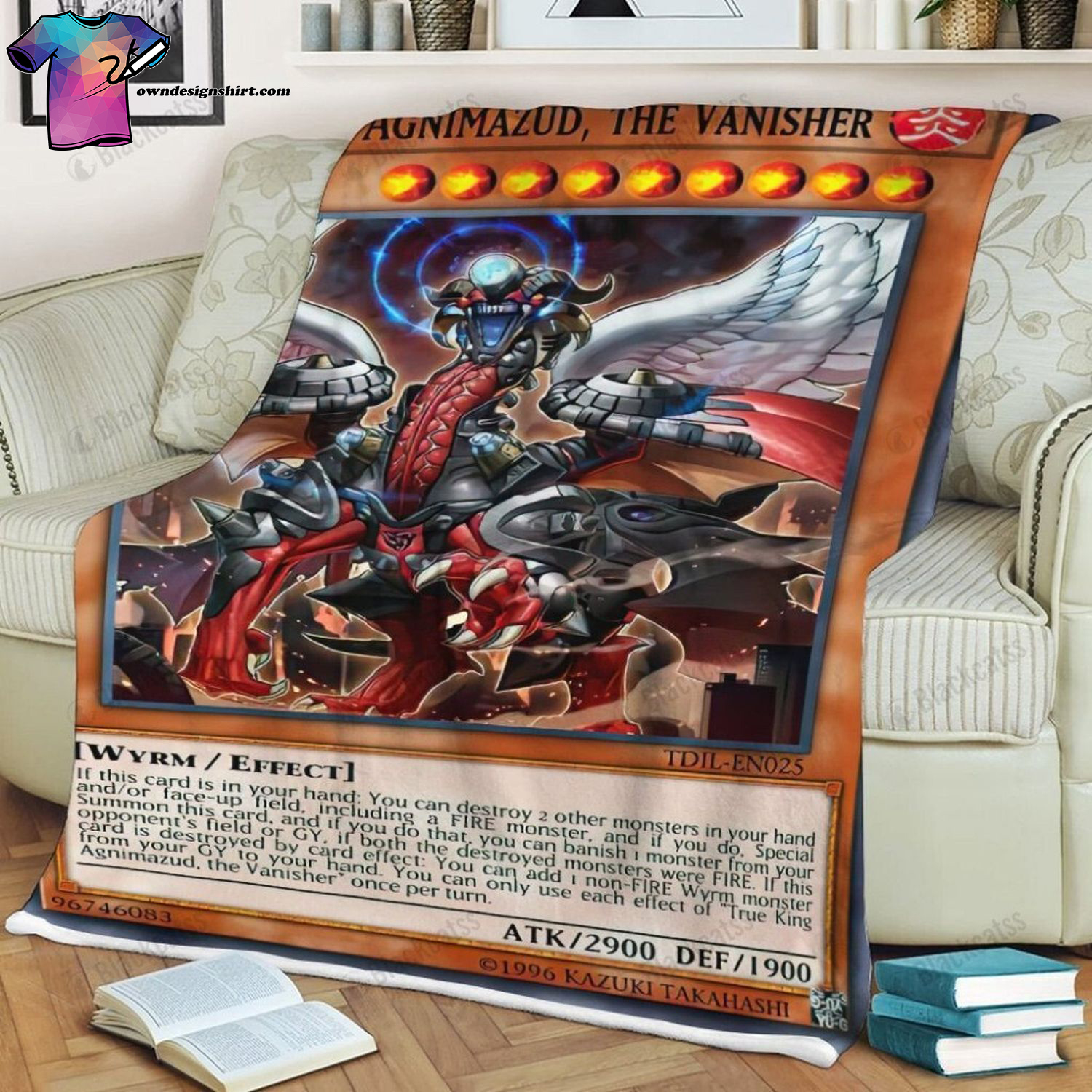 Game Yu Gi Oh True King Agnimazud The Vanisher Full Print Soft Blanket Game Yu Gi Oh True King Agnimazud The Vanisher Full Print Soft Blanket