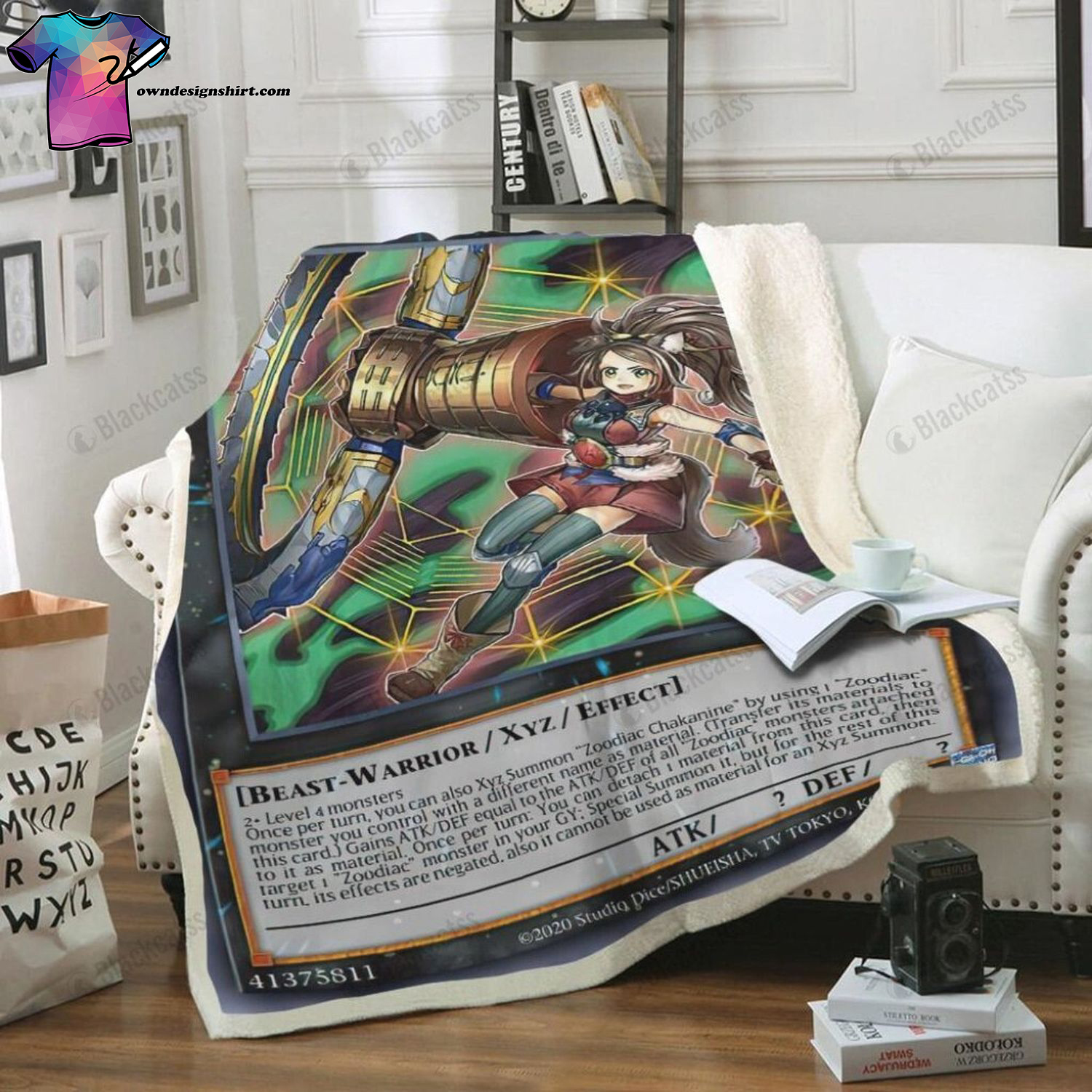 Game Yu Gi Oh Zoodiac Chakanine Full Print Soft Blanket Game Yu Gi Oh Zoodiac Chakanine Full Print Soft Blanket