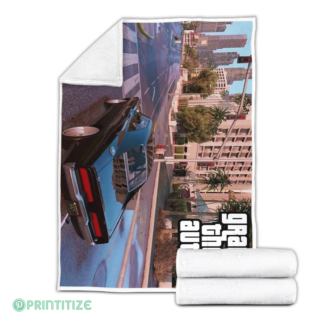 Grand Theft Auto Blanket Grand Theft Auto Blanket
