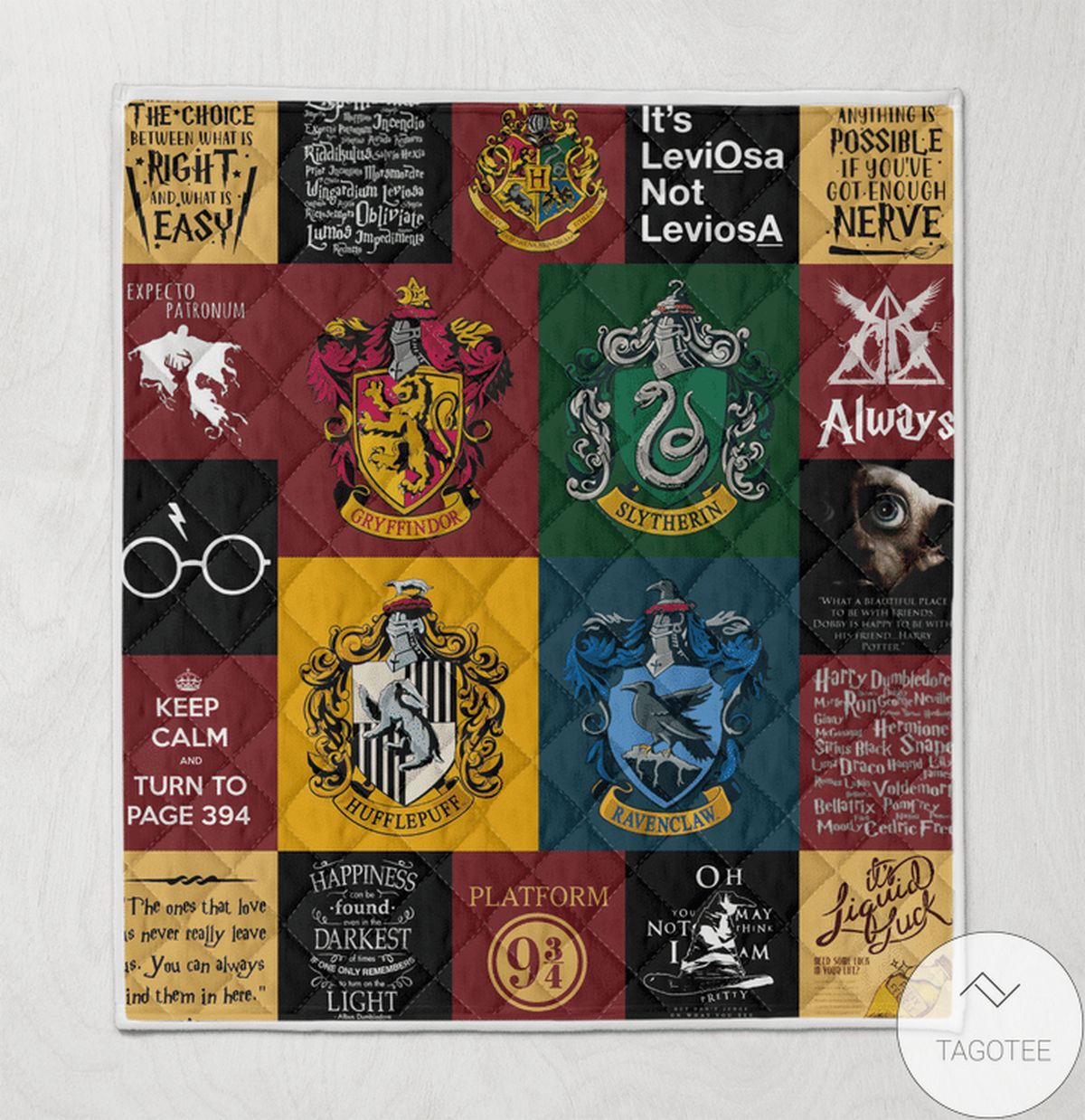 Harry Potter Blanket Quilt Harry Potter Blanket Quilt