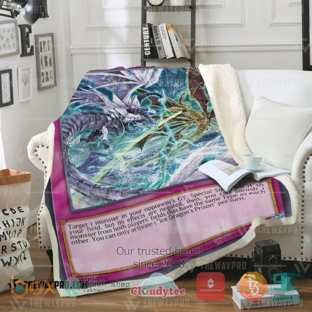 Ice Dragons Prison Soft Blanket Ice Dragons Prison Soft Blanket