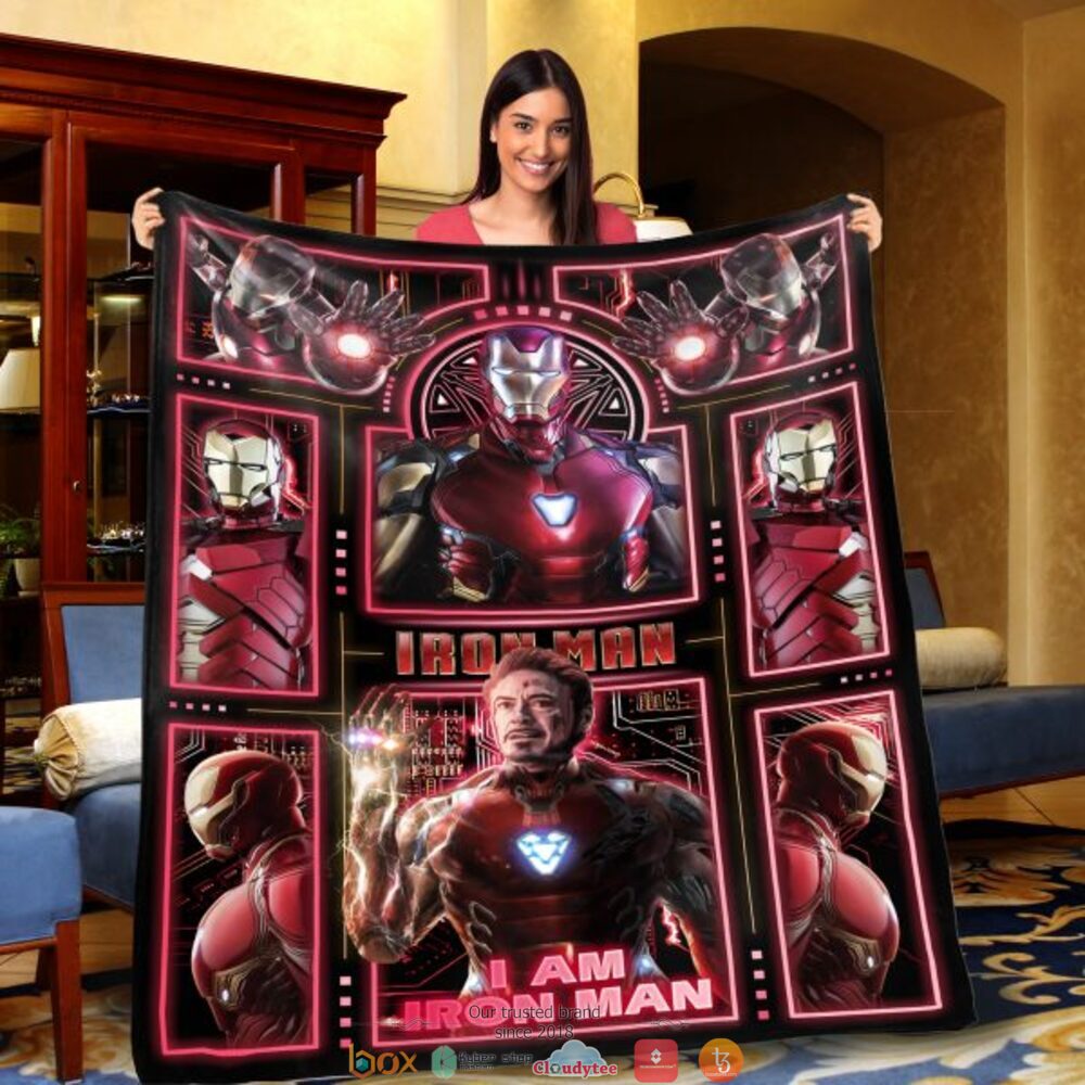 Iron Man Blanket Iron Man Blanket
