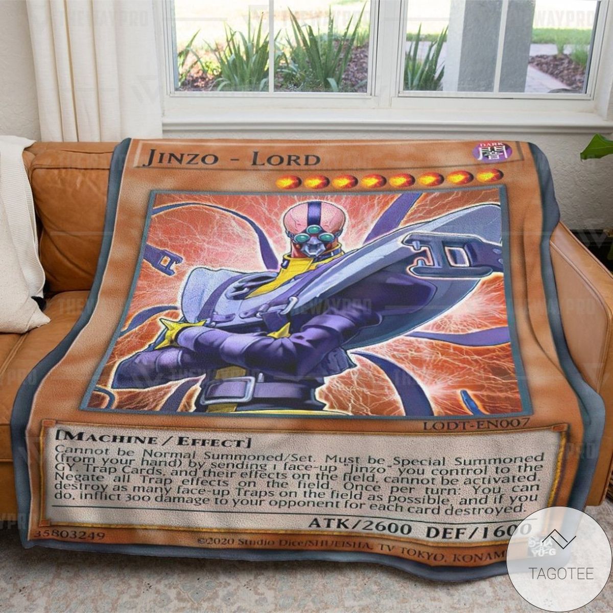 Jinzo Lord Custom Blanket Jinzo Lord Custom Blanket