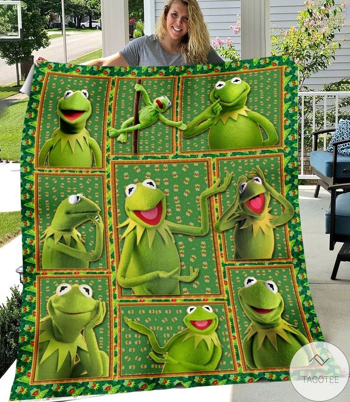 Kermit The Frog Blanket Kermit The Frog Blanket