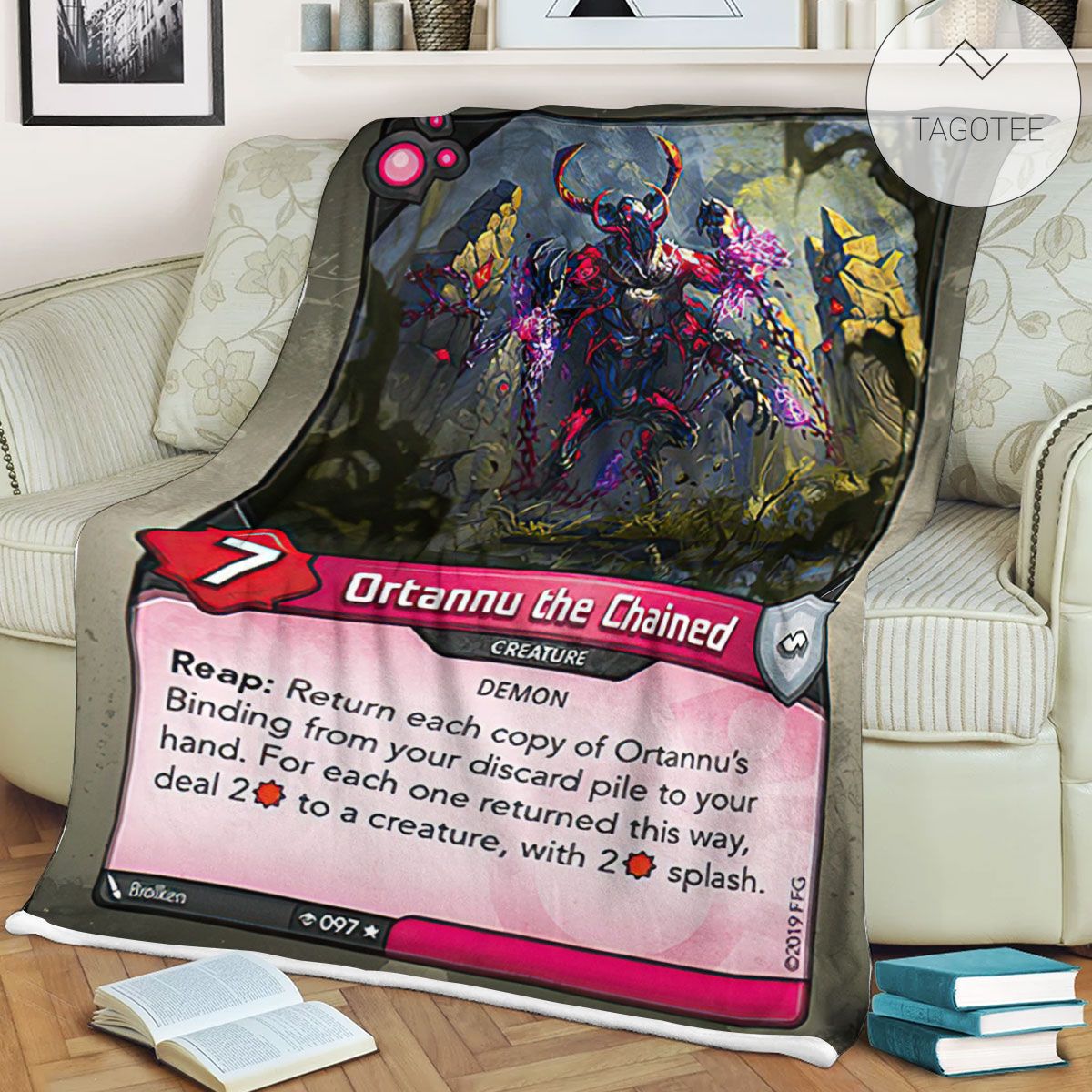 Kf Ortannu The Chained Fleece Blanket Kf Ortannu The Chained Fleece Blanket
