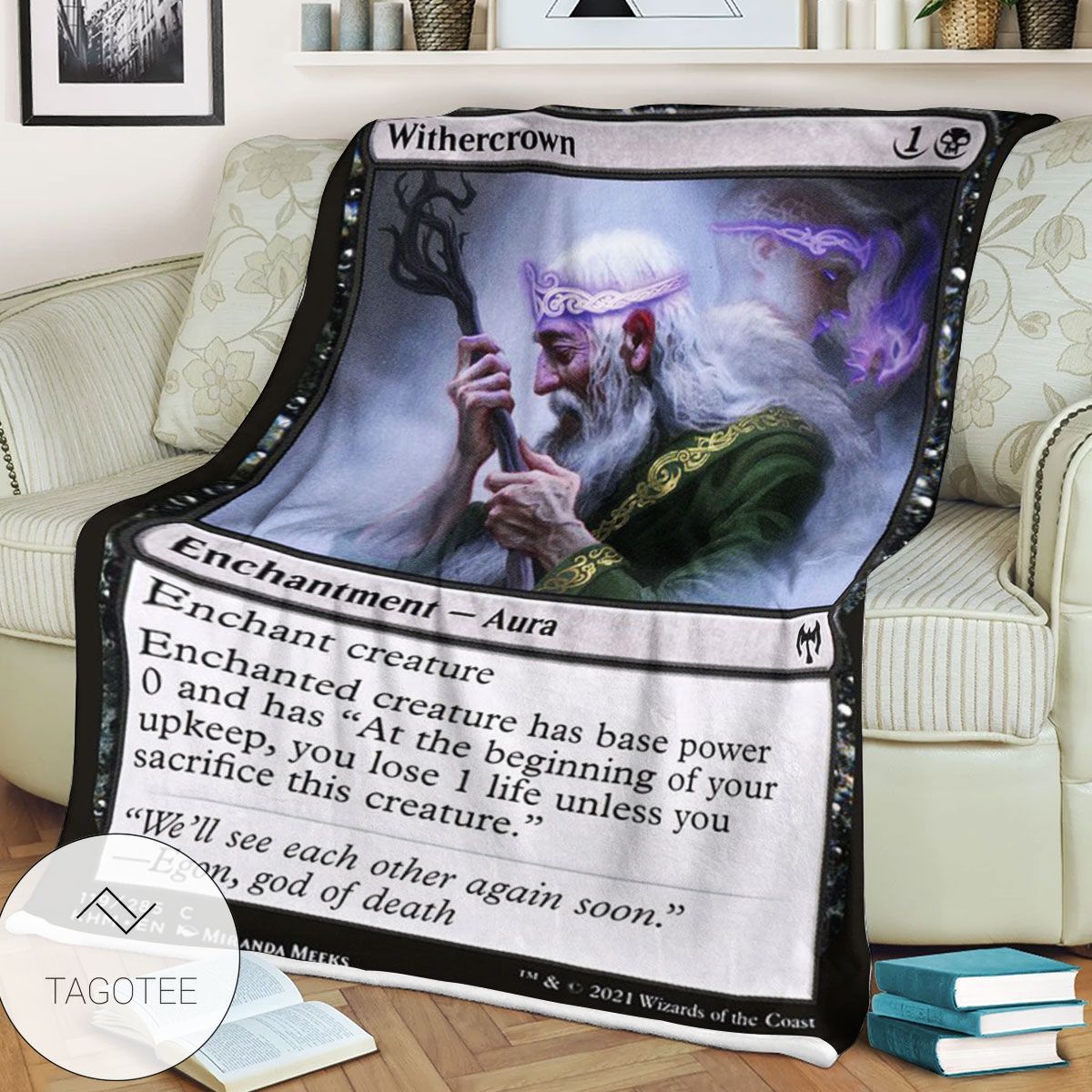 Khm 119 Withercrown Mtg Game Magic The Gathering Blanket Khm 119 Withercrown Mtg Game Magic The Gathering Blanket