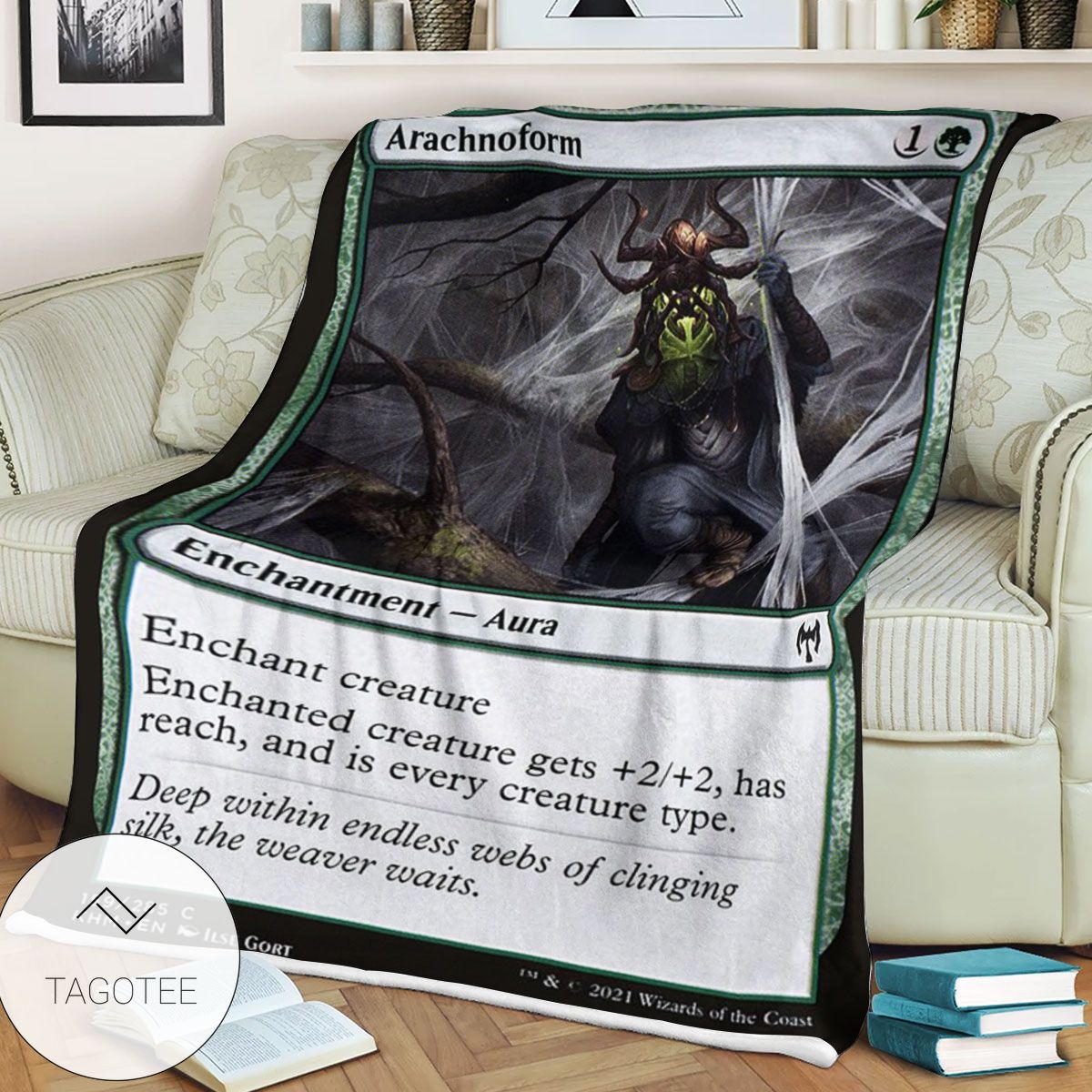Khm 159 Arachnoform Mtg Game Magic The Gathering Blanket Khm 159 Arachnoform Mtg Game Magic The Gathering Blanket