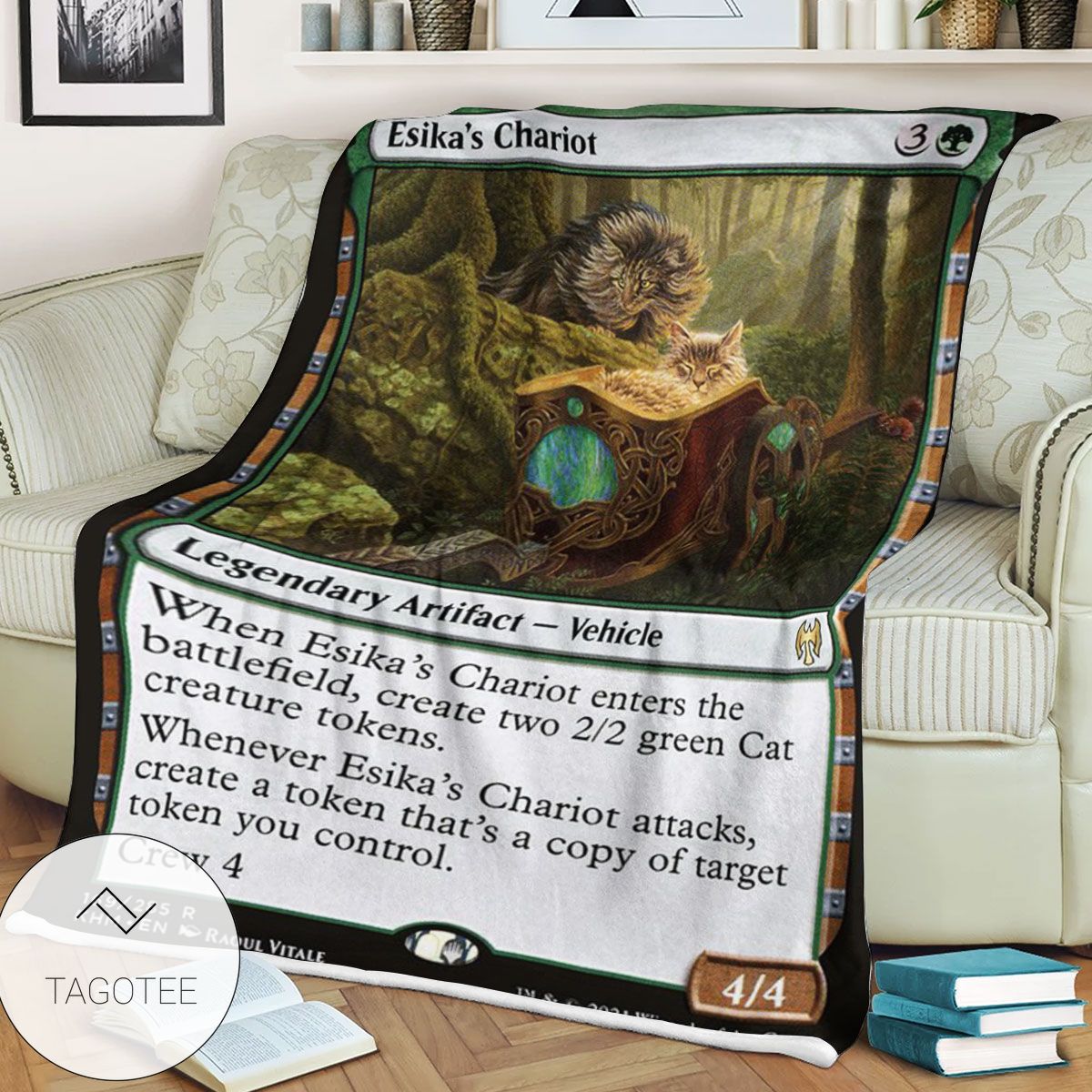 Khm 169 Esika S Chariot Mtg Game Magic The Gathering Blanket Khm 169 Esika S Chariot Mtg Game Magic The Gathering Blanket