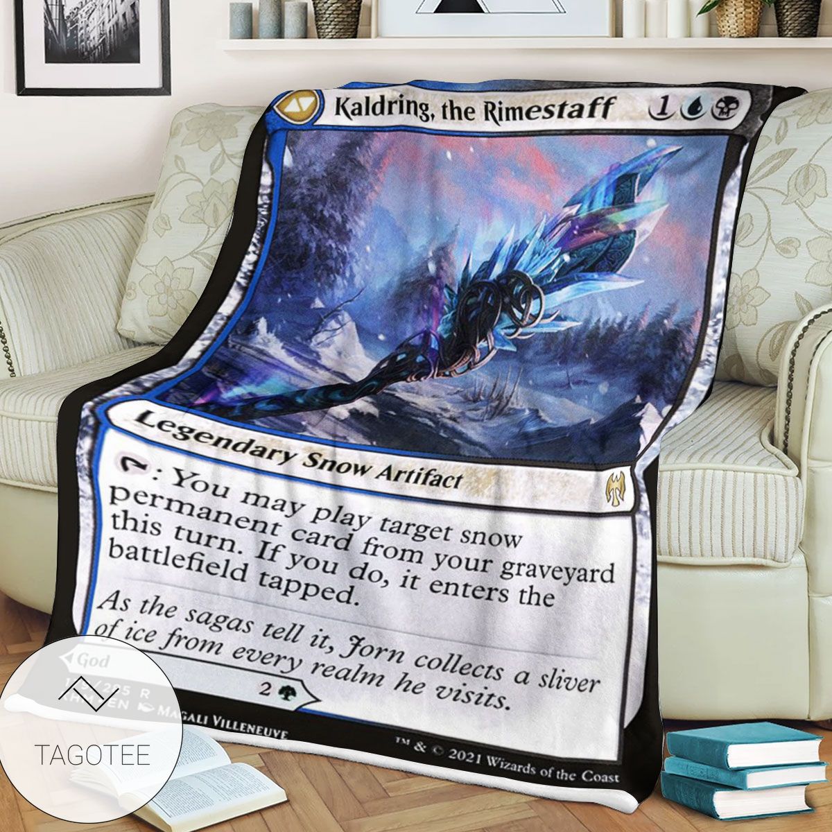 Khm 179 Kaldring The Rimestaff Mtg Game Magic The Gathering Blanket Khm 179 Kaldring The Rimestaff Mtg Game Magic The Gathering Blanket