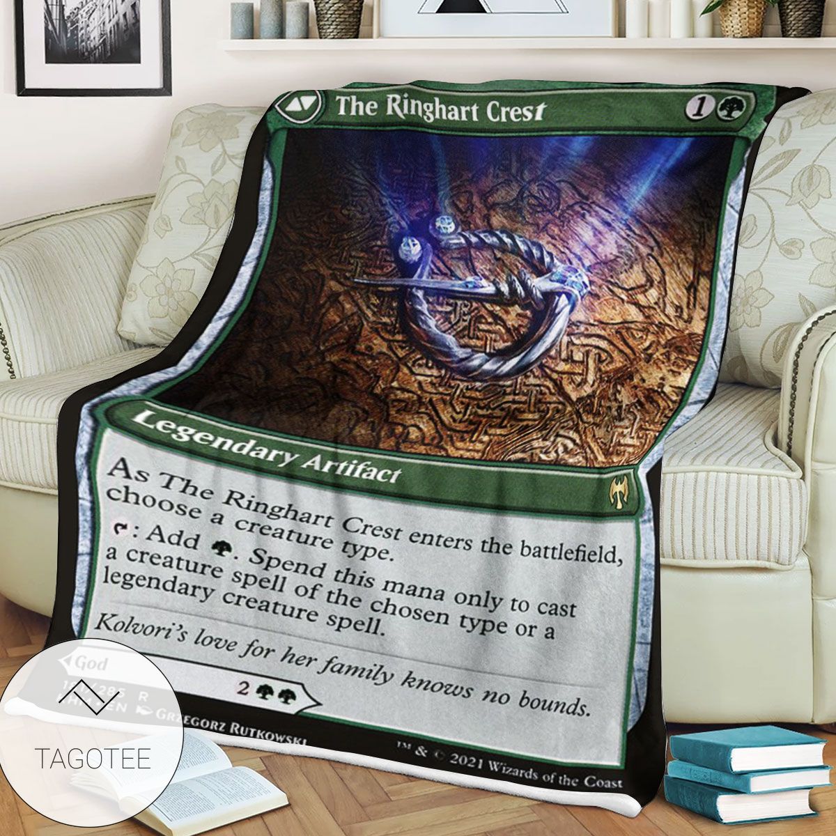 Khm 181 The Ringhart Crest Mtg Game Magic The Gathering Blanket Khm 181 The Ringhart Crest Mtg Game Magic The Gathering Blanket