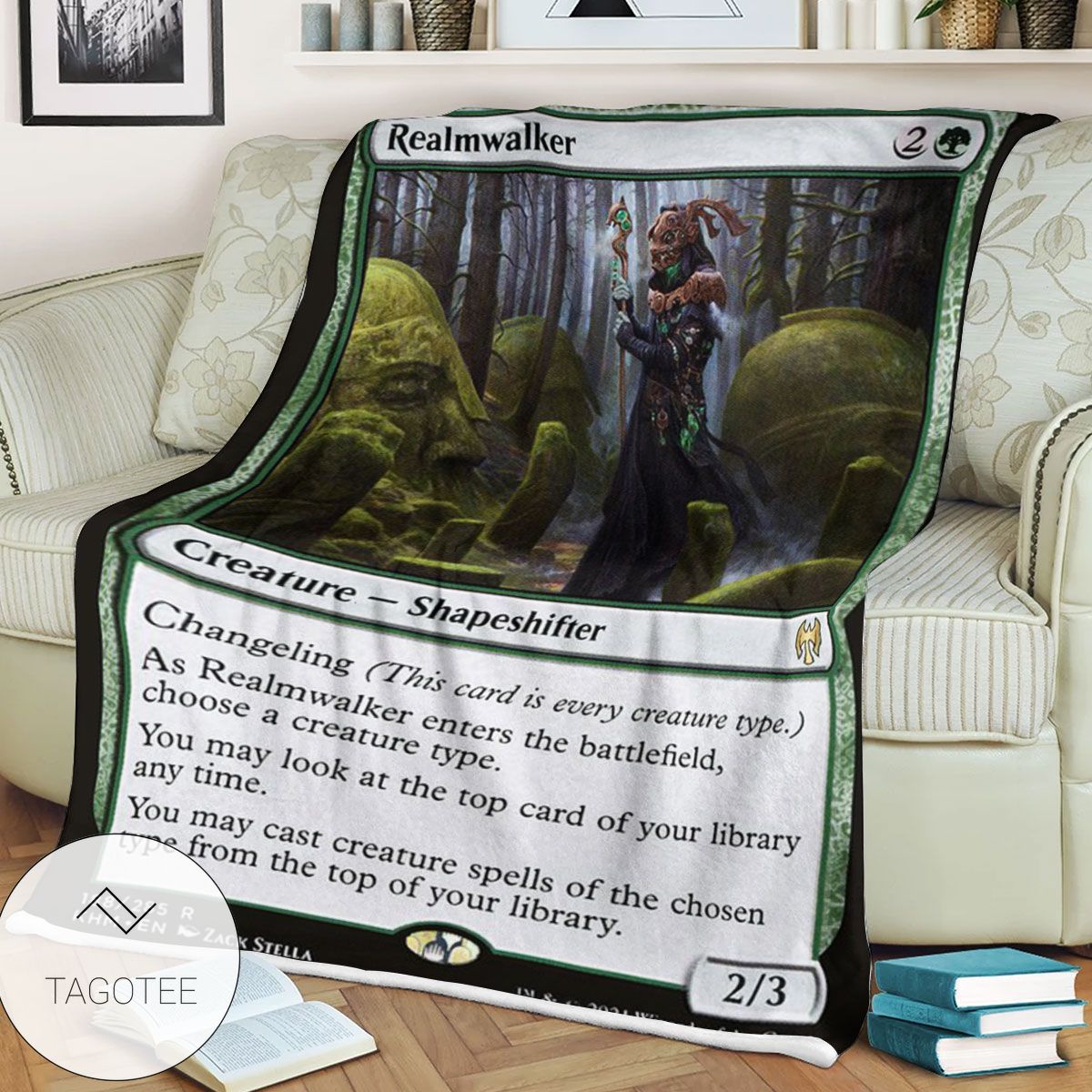 Khm 188 Realmwalker Mtg Game Magic The Gathering Blanket Khm 188 Realmwalker Mtg Game Magic The Gathering Blanket