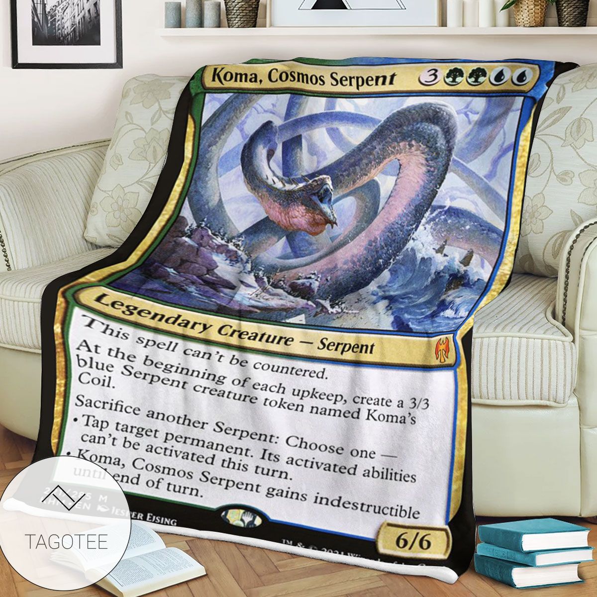 Khm 221 Koma Cosmos Serpent Mtg Game Magic The Gathering Blanket Khm 221 Koma Cosmos Serpent Mtg Game Magic The Gathering Blanket