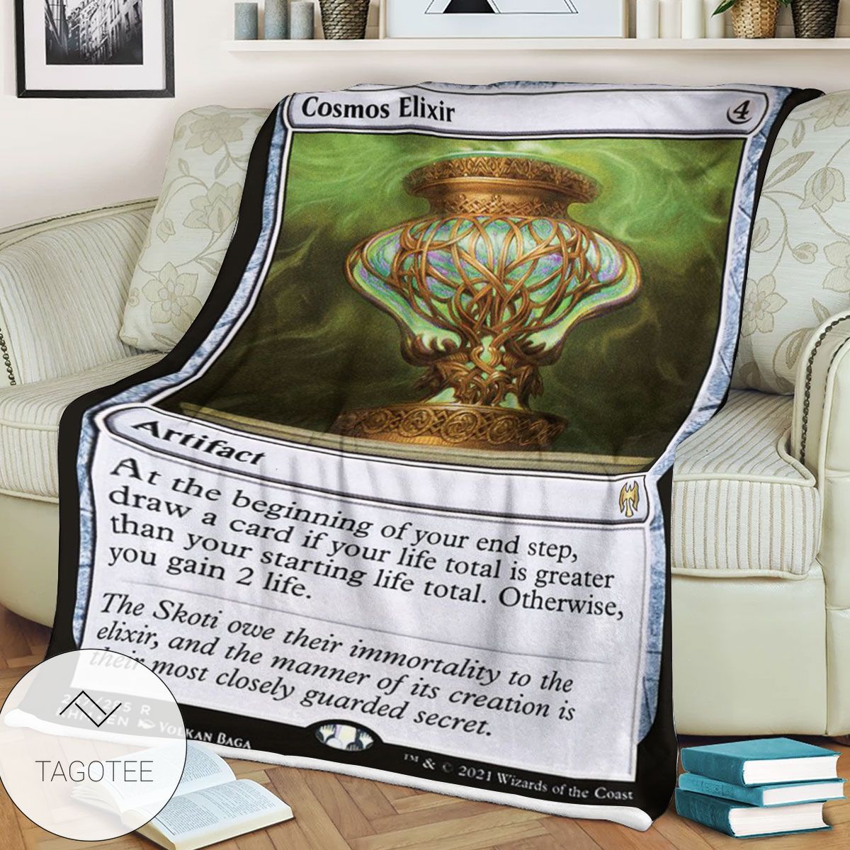 Khm 237 Cosmos Elixir Mtg Game Magic The Gathering Blanket Khm 237 Cosmos Elixir Mtg Game Magic The Gathering Blanket
