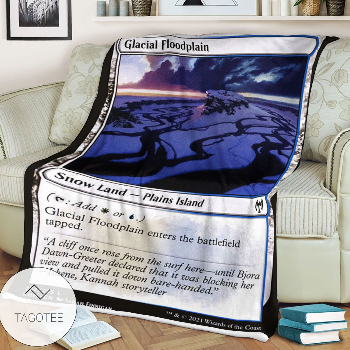 Khm 257 Glacial Floodplain Mtg Game Magic The Gathering Blanket Khm 257 Glacial Floodplain Mtg Game Magic The Gathering Blanket