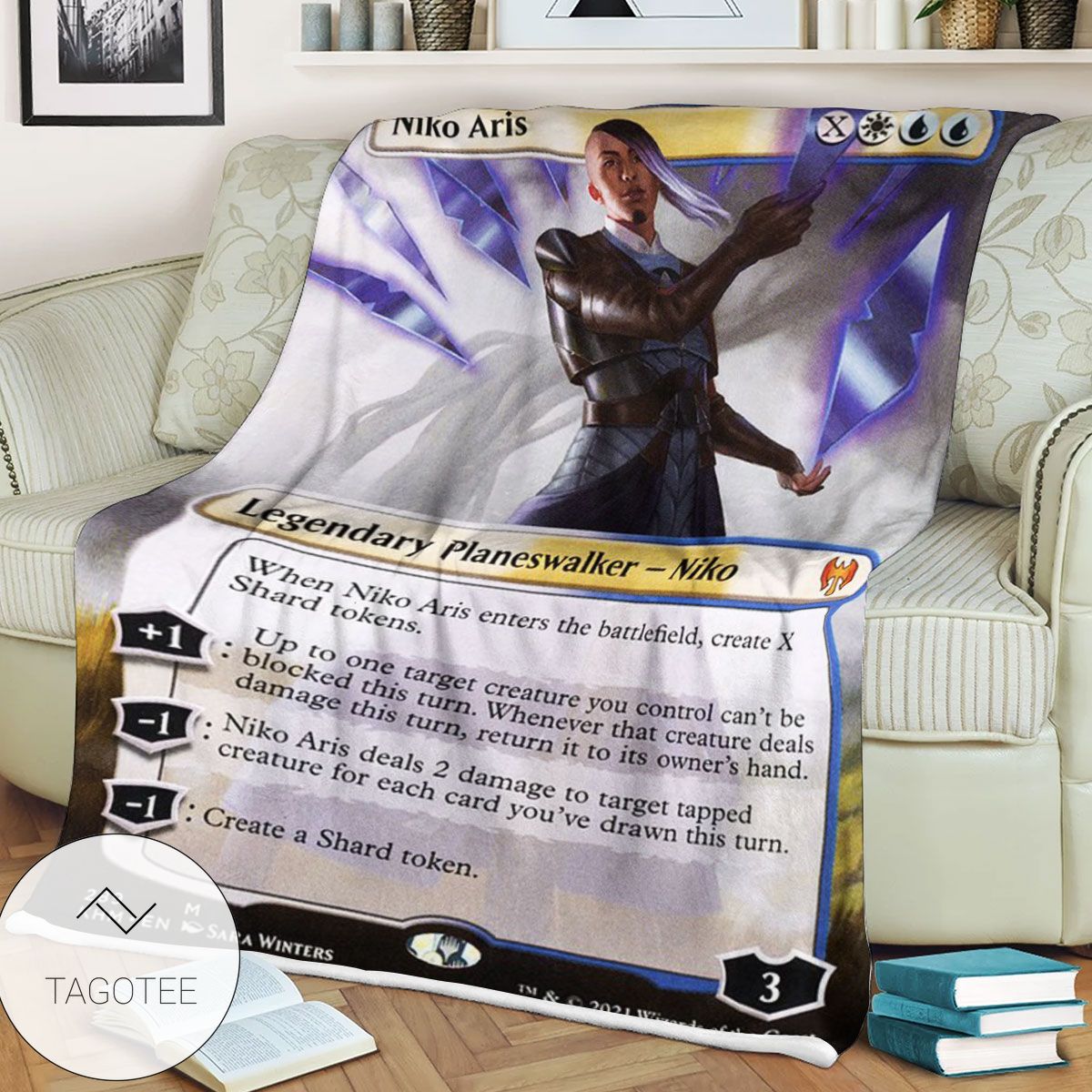 Khm 289 Niko Aris Mtg Game Magic The Gathering Blanket Khm 289 Niko Aris Mtg Game Magic The Gathering Blanket