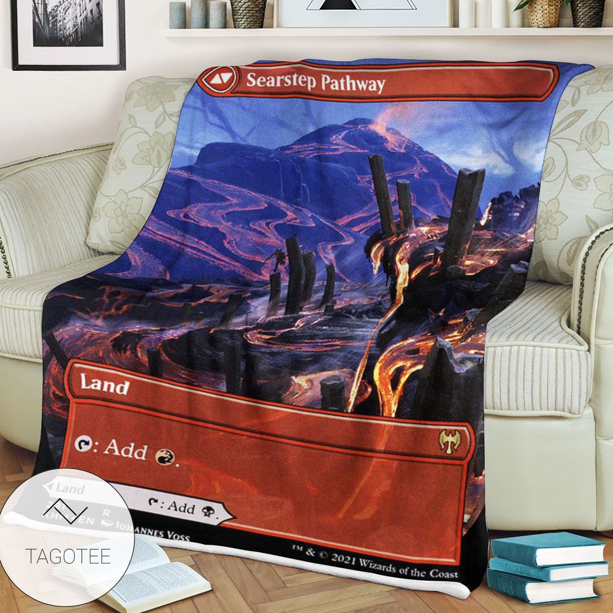 Khm 291 Searstep Pathway Mtg Game Magic The Gathering Blanket Khm 291 Searstep Pathway Mtg Game Magic The Gathering Blanket