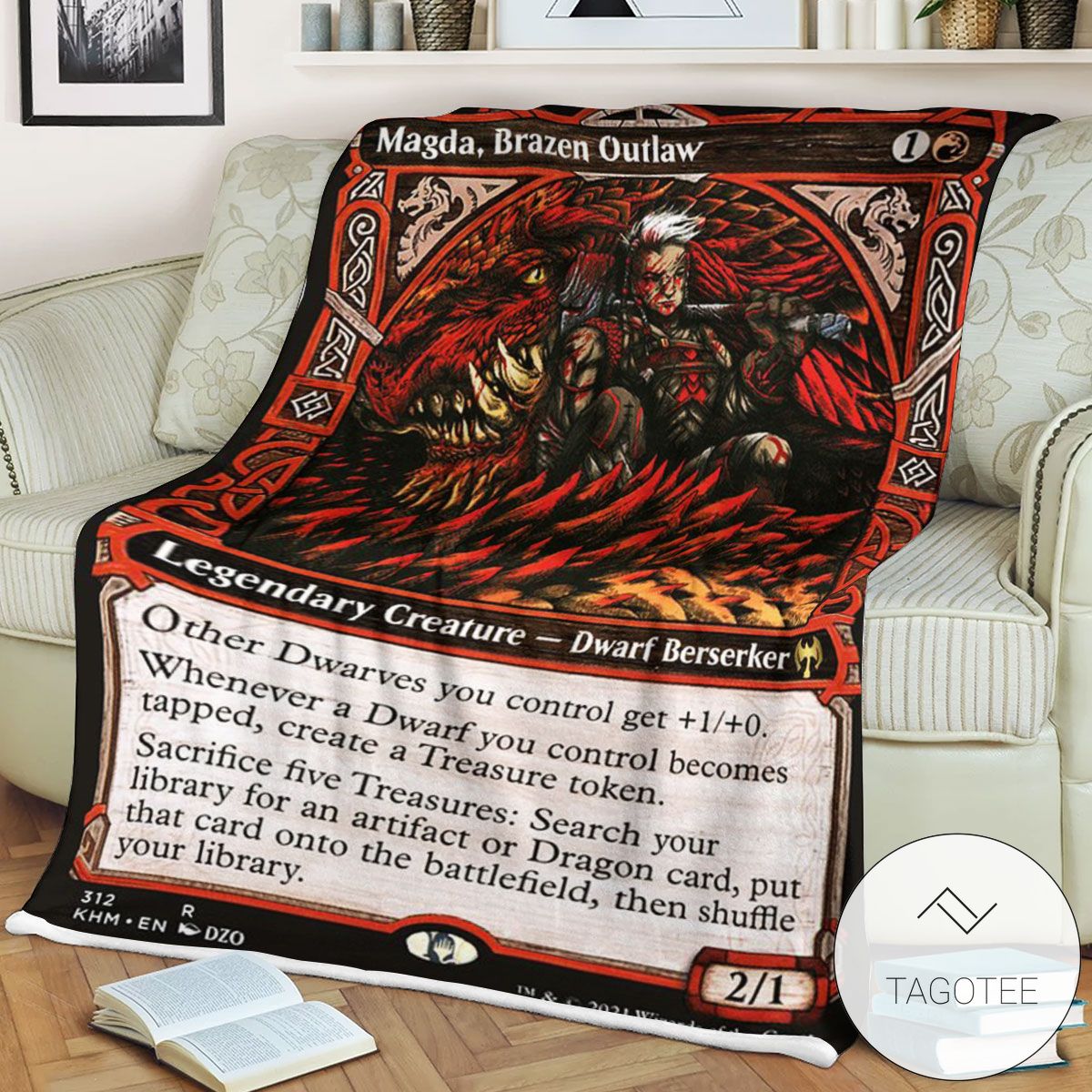 Khm 312 Magda Brazen Outlaw Mtg Blanket Tagotee Khm 312 Magda Brazen Outlaw Mtg Blanket Tagotee