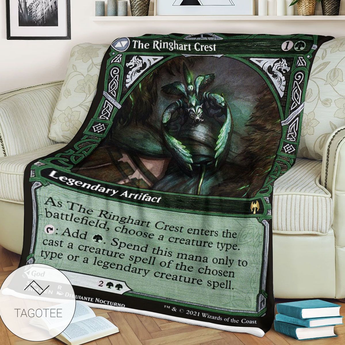 Khm 318 The Ringhart Crest Mtg Game Magic The Gathering Blanket Khm 318 The Ringhart Crest Mtg Game Magic The Gathering Blanket