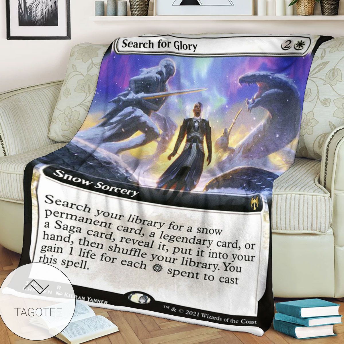 Khm 340 Search For Glory Mtg Game Magic The Gathering Blanket Khm 340 Search For Glory Mtg Game Magic The Gathering Blanket