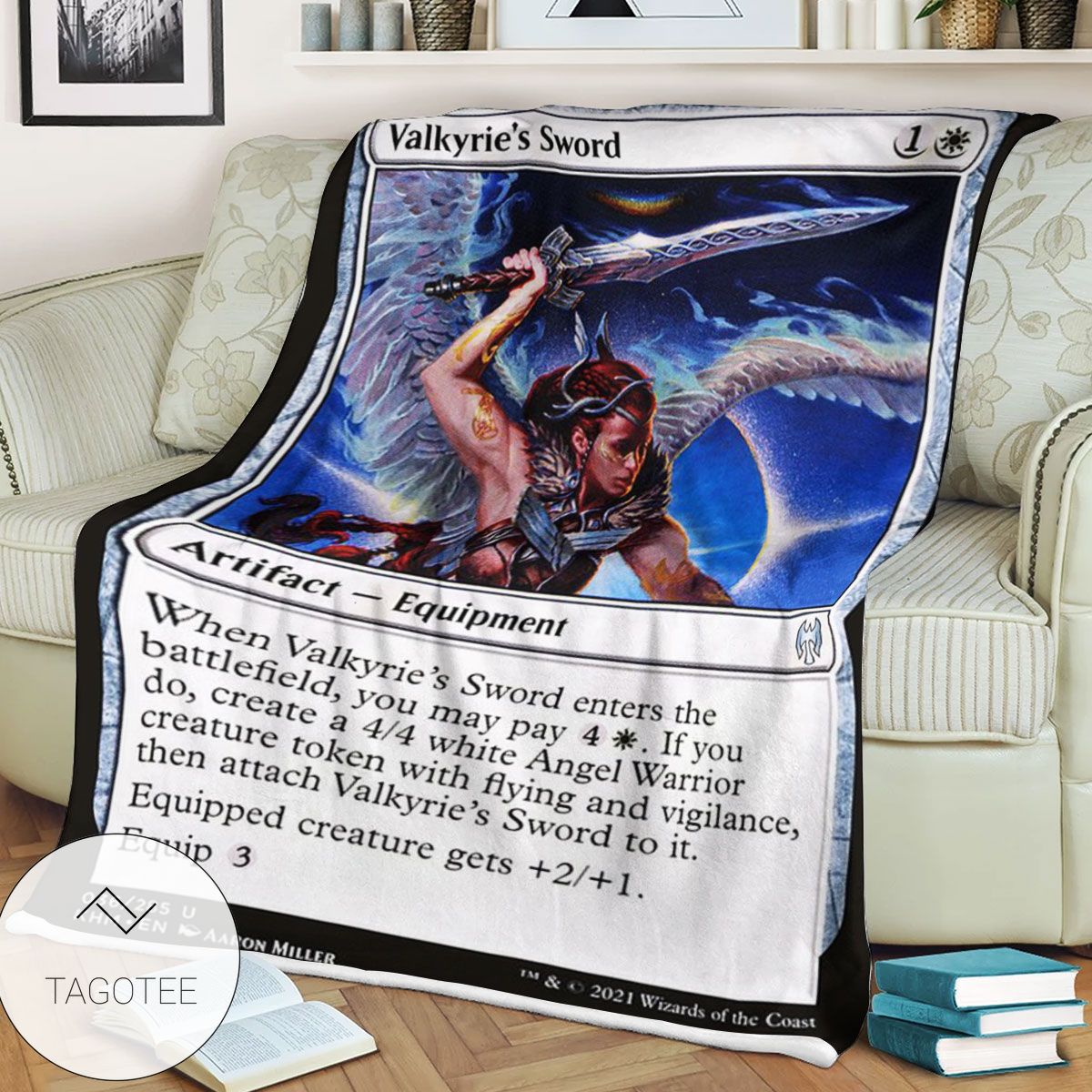 Khm 36 Valkyrie S Sword Mtg Game Magic The Gathering Blanket Khm 36 Valkyrie S Sword Mtg Game Magic The Gathering Blanket