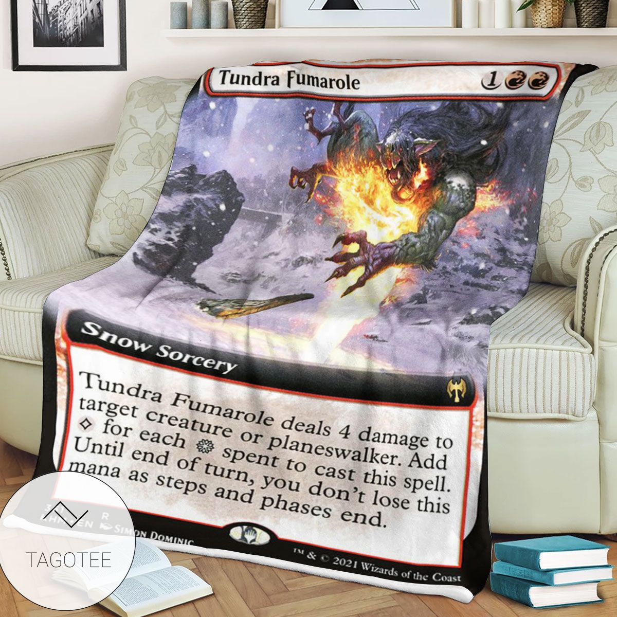 Khm 361 Tundra Fumarole Mtg Game Magic The Gathering Blanket Khm 361 Tundra Fumarole Mtg Game Magic The Gathering Blanket