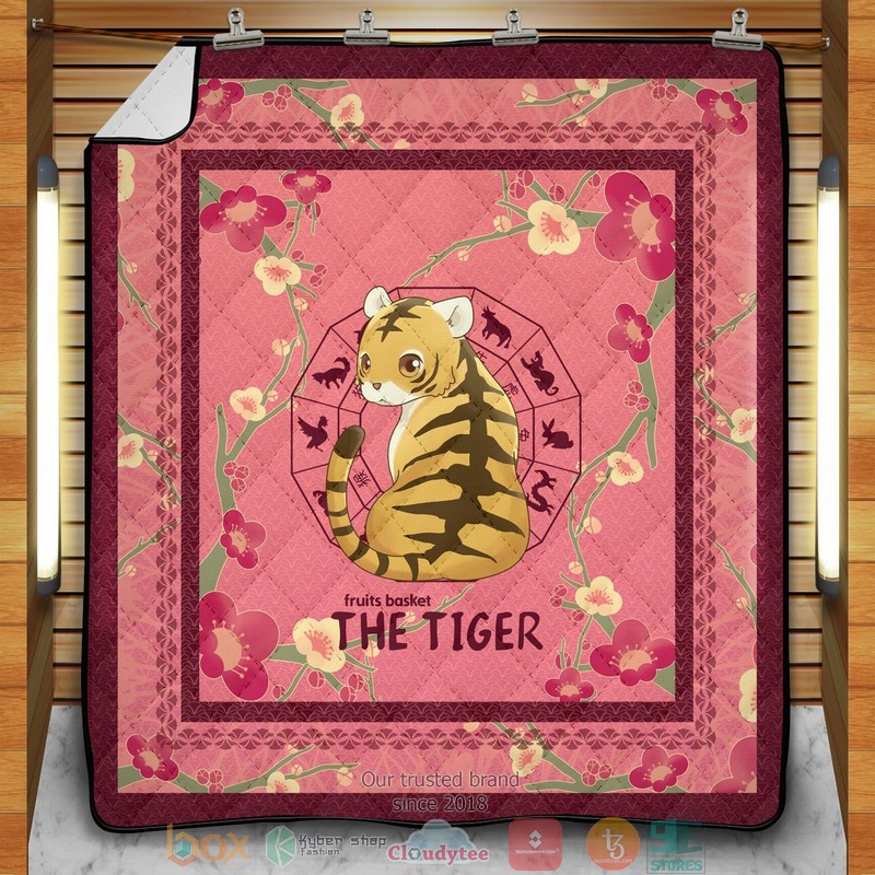 Kisa The Tiger Quilt Blanket Kisa The Tiger Quilt Blanket