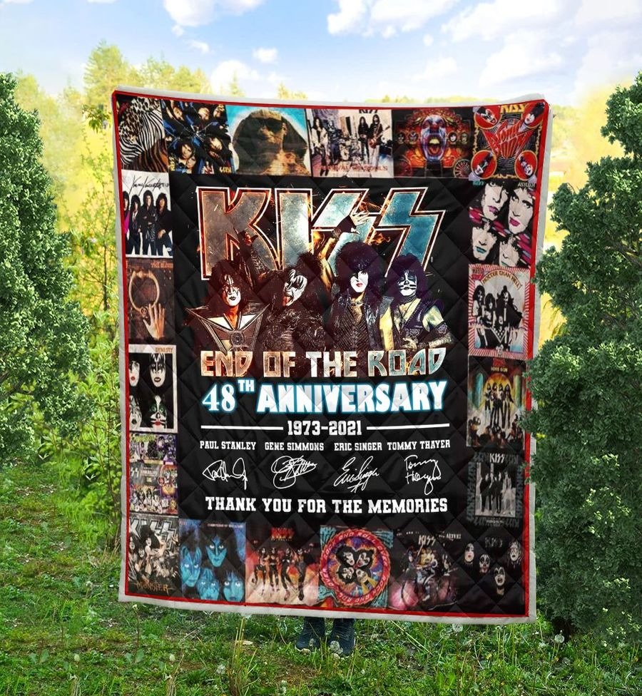 Kiss End Of The Road 48Th Anniversary Blanket Kiss End Of The Road 48Th Anniversary Blanket