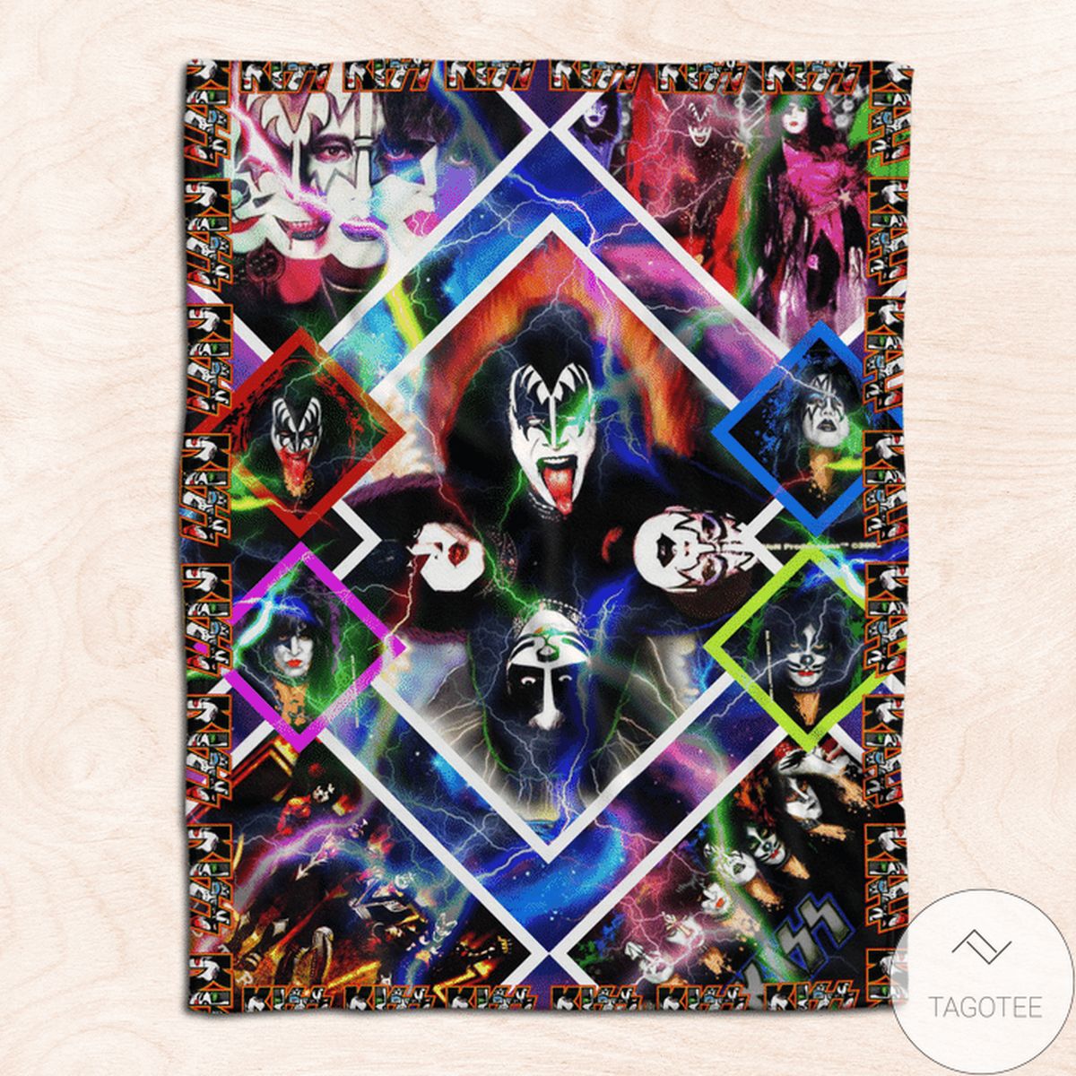 Kiss I Was Made For Lovin You Blanket Kiss I Was Made For Lovin You Blanket