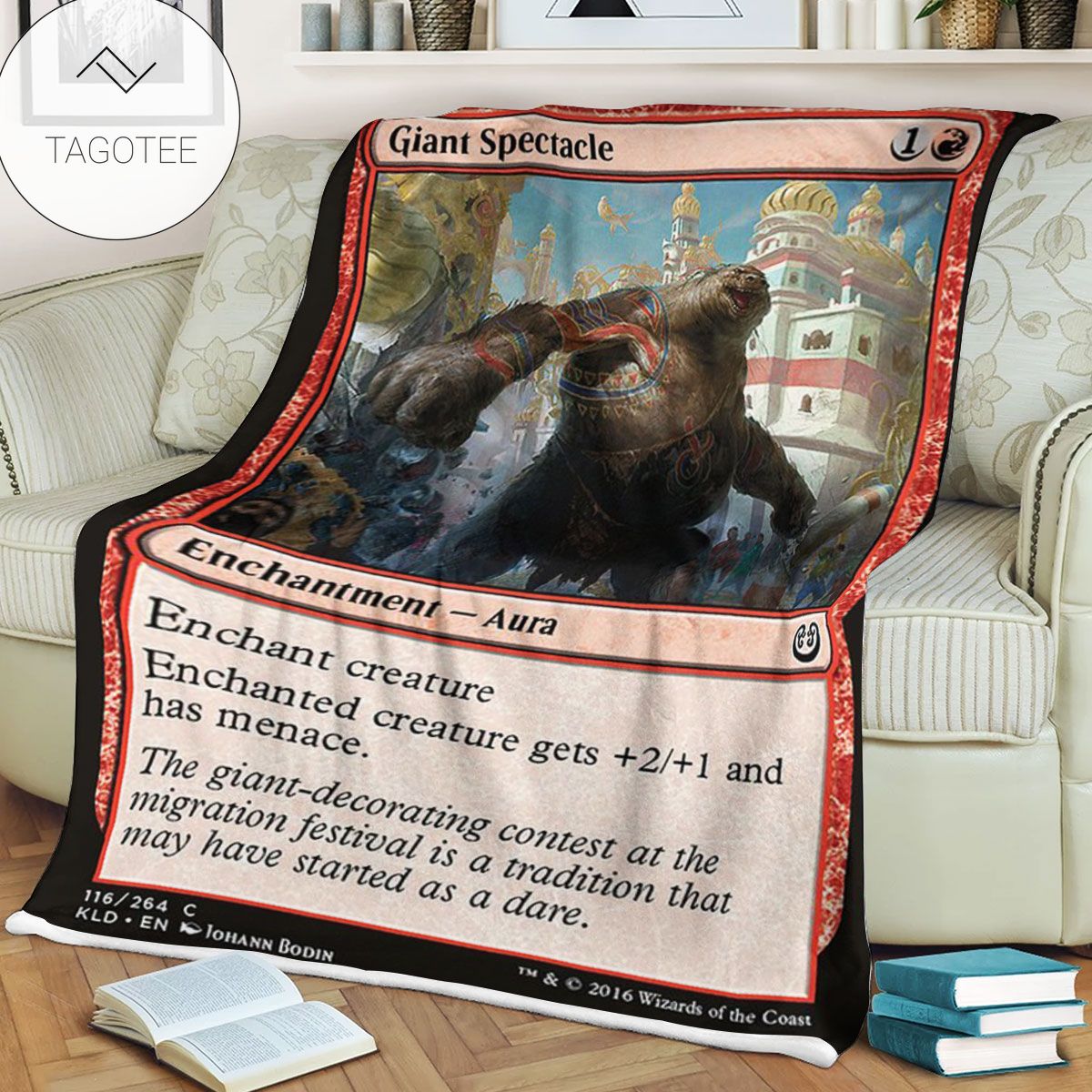 Kld 116 Giant Spectacle Game Mtg Magic The Gathering Fleece Blanket Kld 116 Giant Spectacle Game Mtg Magic The Gathering Fleece Blanket