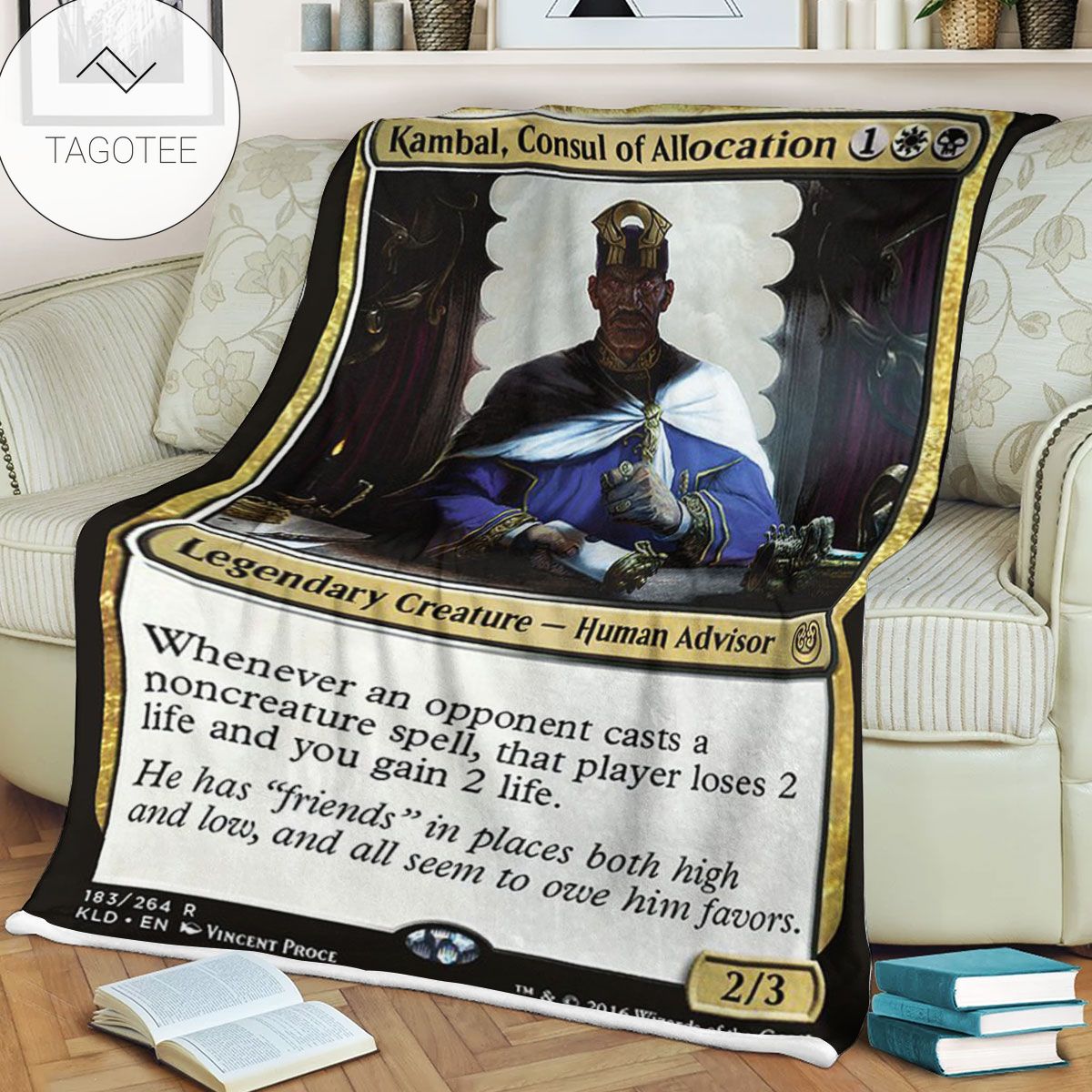 Kld 183 Kambal Consul Of Allocation Game Mtg Magic The Gathering Fleece Blanket Kld 183 Kambal Consul Of Allocation Game Mtg Magic The Gathering Fleece Blanket